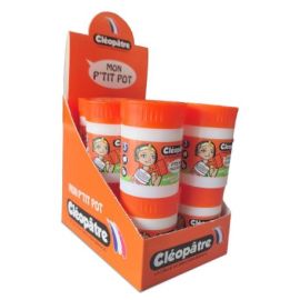 DISPLAY 12 EX P'TIT POT COLLE BLANC EN PATE 35G