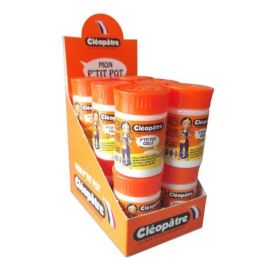 DISPLAY 12 EX P'TIT POT VINYL'ECOLE 50 G AVEC PINCEAU INTEGRE