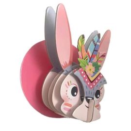 LAPIN - MAQUETTE 3D DECO EN CARTON A FAIRE SOI MEME