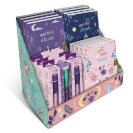 DISPLAY 12 CARNETS A SECRETS ET 12 FEUTRES MAGIQUES A ENCRE INVISIBLE