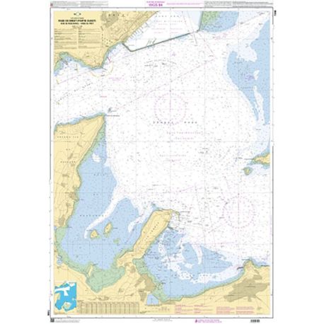 7398L RADE DE BREST (PARTIE OUEST) BAIE DE ROSCANVEL - ANSE DU FRET
