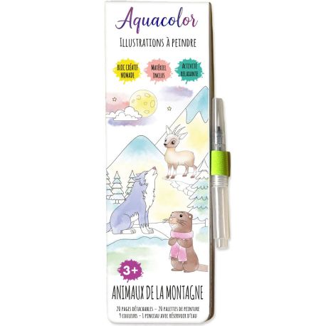 DISPLAY 20 AQUACOLOR ANIMAUX DE LA MONTAGNE (20 EX)