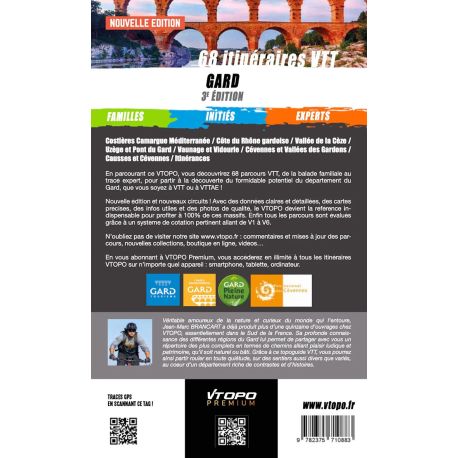 GARD 68 ITINERAIRES VTT FAMILLES/INITIES/EXPERTS