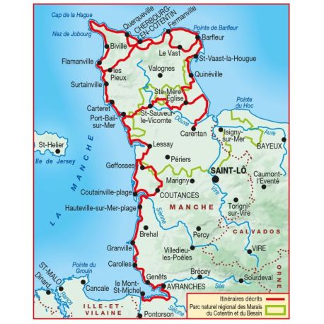 GR223/GRP TOUR DU COTENTIN 200
