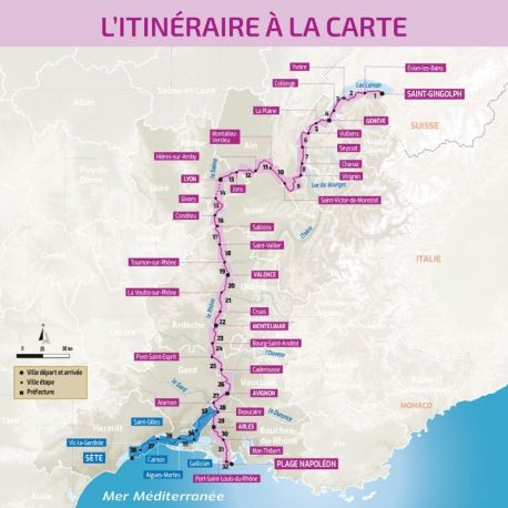 LA VIARHÔNA DU LÉMAN À LA MÉDITERRANÉE
