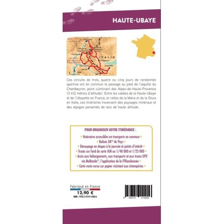 GRP HAUTE-UBAYE - AUTOUR DU MASSIF DU CHAMBEYRON