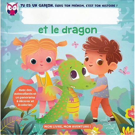 LIVRE DRAGON SANS PRENOM