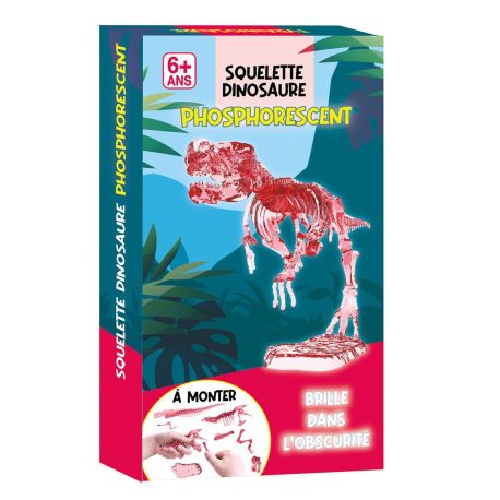 MAQUETTE DINO TYRANNOSAURE PHOSPHORESCENT