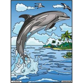 TABLEAU VELOURS - LE DAUPHIN
