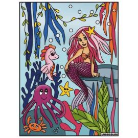 TABLEAU VELOURS - LA SIRENE