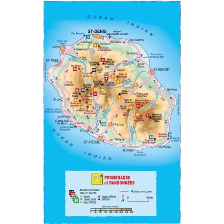 L'ILE DE LA REUNION A PIED P974