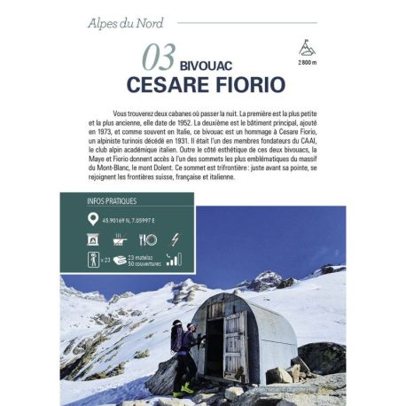 SKI DE RANDONNÉE LES PLUS BELLES CABANES DU MONT BLANC À LA MÉDITERRANÉE 2E ÉDITION