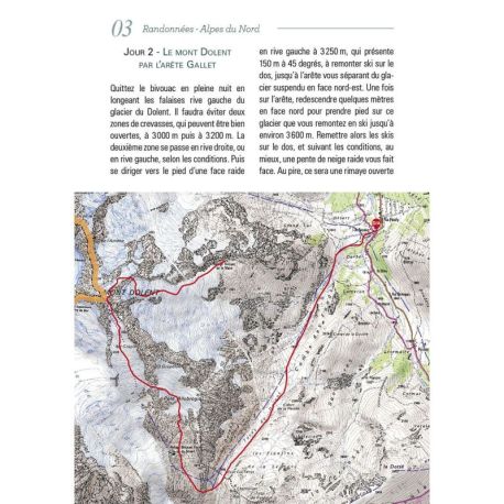 SKI DE RANDONNÉE LES PLUS BELLES CABANES DU MONT BLANC À LA MÉDITERRANÉE 2E ÉDITION