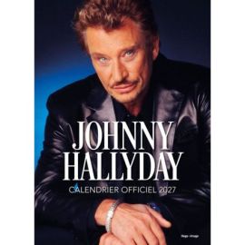 CALENDRIER MURAL JOHNNY HALLYDAY 2027 - GRAND FORMAT