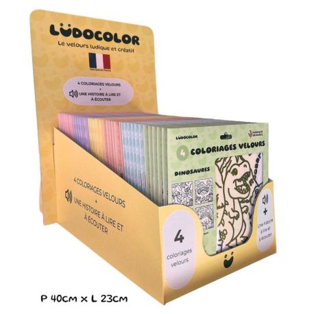 PLV COMPTOIR PLEIN QUATUOR 36EX (6 MODELES / 6 EX)