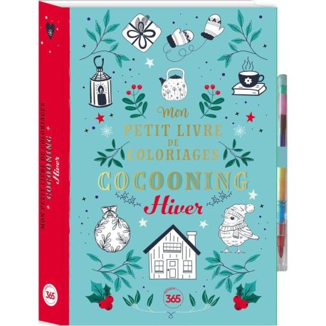 MON PETIT LIVRE DE COLORIAGES COCOONING - HIVER