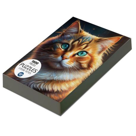 BOITE PUZZLE 1000 PIÈCES CHAT