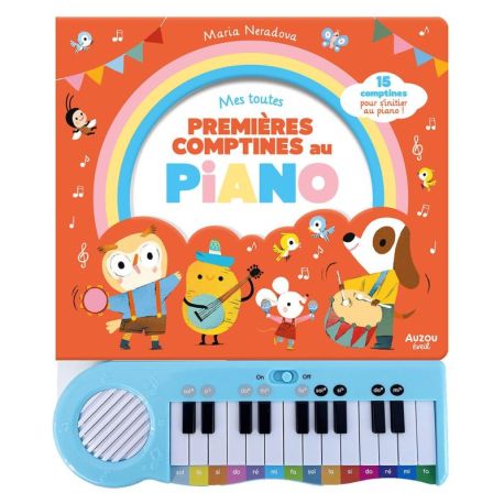 MES TOUTES PREMIERES COMPTINES AU PIANO