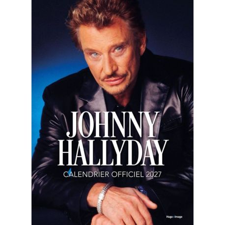 CALENDRIER MURAL JOHNNY HALLYDAY 2027 - GRAND FORMAT