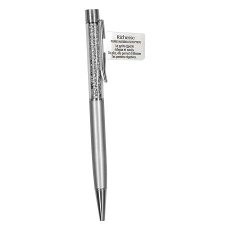 STYLO LITHOTHERAPIE PYRITE - LES BIENFAITS DES PIERRES