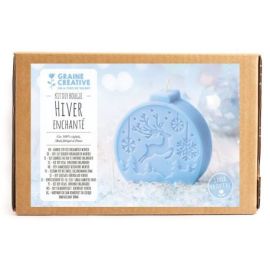 KIT DIY BOUGIE HIVER ENCHANTE