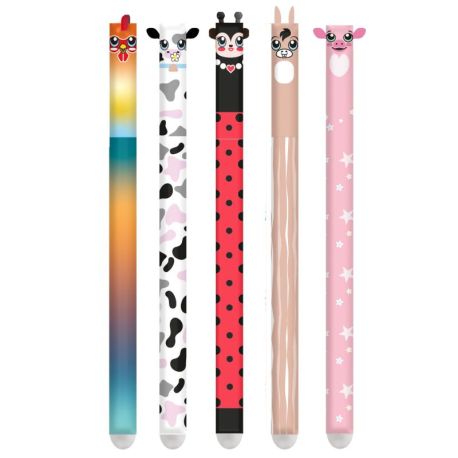 DISPLAY 30 STYLOS A ENCRE GEL EFFACABLE (5 MODELES / 6EX)