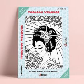 TABLEAU VELOURS - GEISHA