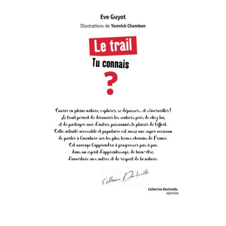 LE TRAIL, TU CONNAIS ?