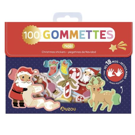 100 GOMMETTES - NOEL