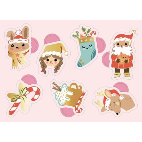 100 GOMMETTES - NOEL