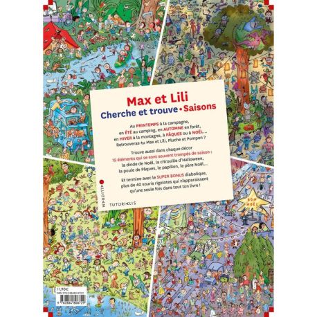 CHERCHE ET TROUVE MAX ET LILI SAISONS