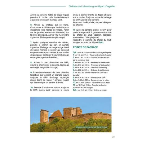 LES PLUS BELLES RANDONNÉES VISORANDO DES VOSGES LACS, SOMMETS ET CHÂTEAUX