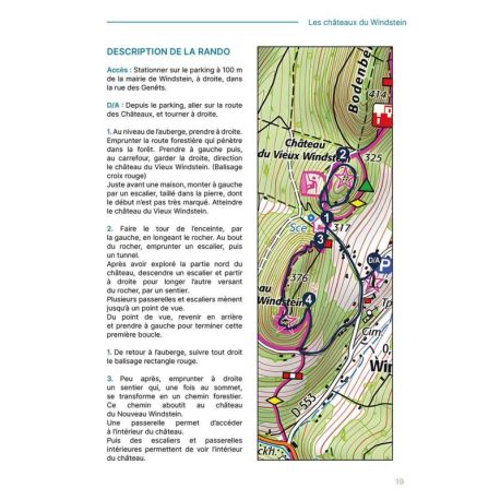 LES PLUS BELLES RANDONNÉES VISORANDO DES VOSGES LACS, SOMMETS ET CHÂTEAUX