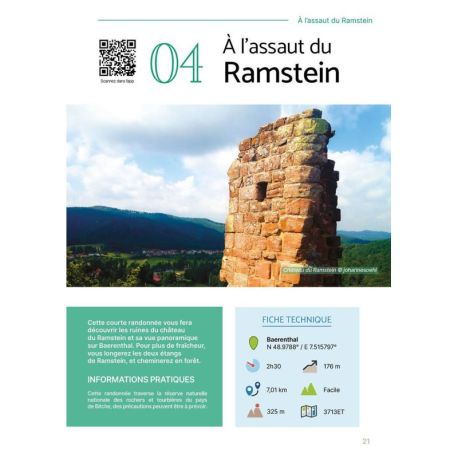 LES PLUS BELLES RANDONNÉES VISORANDO DES VOSGES LACS, SOMMETS ET CHÂTEAUX