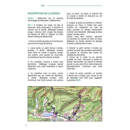 LES PLUS BELLES RANDONNÉES VISORANDO DES VOSGES LACS, SOMMETS ET CHÂTEAUX