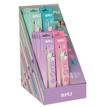 DISPLAY 20 CRAYONS ETERNELS NORDIK (4 MODELES / 5 EX)