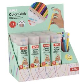 DISPLAY 12 BOITES DE 12 CRAYONS COLOR CLICK