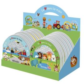 Display plein le coeur dans la main 16 ex (4 titres - 4 ex / titre)