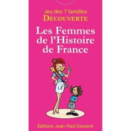 LES FEMMES DE L'HISTOIRE DE FRANCE CARTES 7 FAMILLES DECOUVERTE