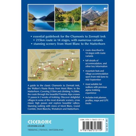 TREKKING CHAMONIX TO ZERMATT