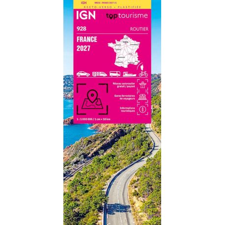 928 FRANCE ROUTIERE 2027 PLASTIFIEE