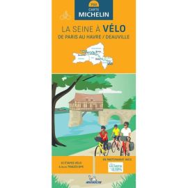 CARTE  LA SEINE A VELO