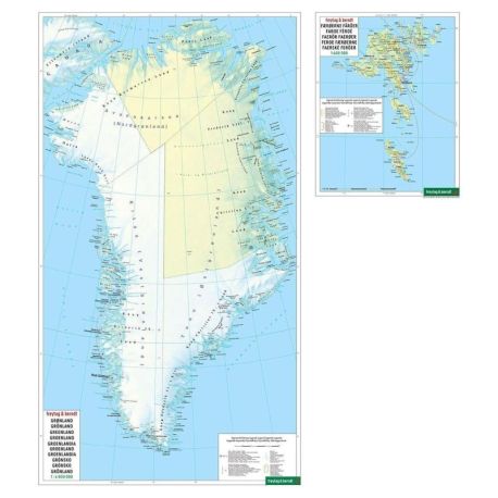 Danemark Groenland iles Féroé