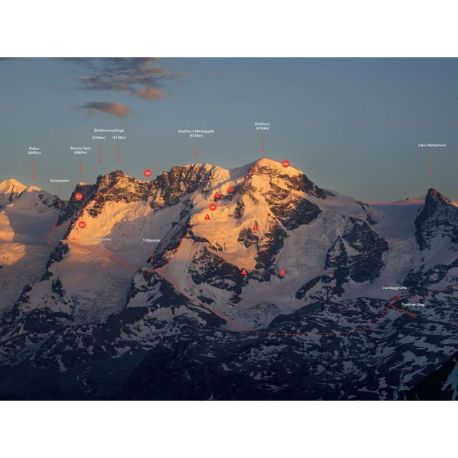 The 4000m peaks of the Alps Volume 2 : Central