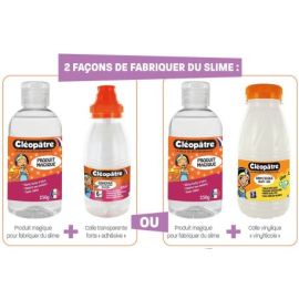 Pack fabrication slime 12 ex (3 réf - 4ex/réf)