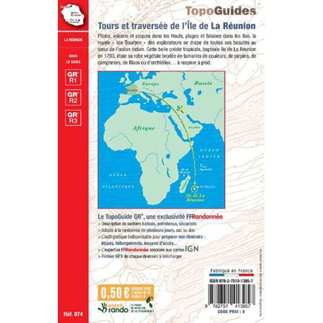 GRR1/GRR2/GRR3 TOURS ET TRAVERSEE DE L'ILE DE LA RÉUNION 974