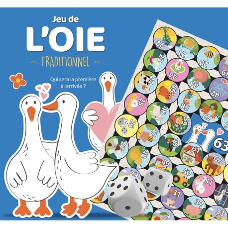 JEU DE L'OIE BOITE DE JEUX TRADI