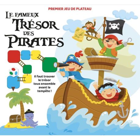 BOITE DE JEU TRESOR PIRATES BOITE DE JEUX TRADI