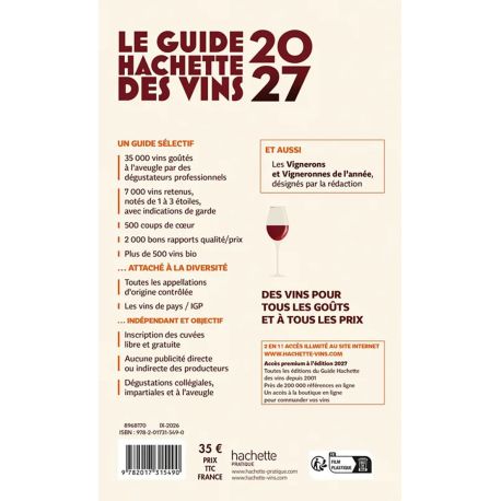 GUIDE HACHETTE DES VINS 2027