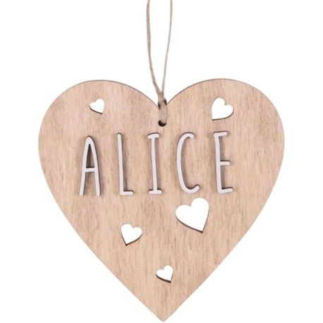 SUSPENSION PERSONNALISABLE COEUR BOIS - BOIS PEFC